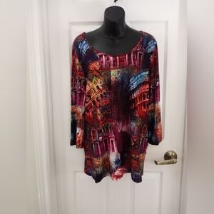 2$ add on, Revolution Multicolor Top